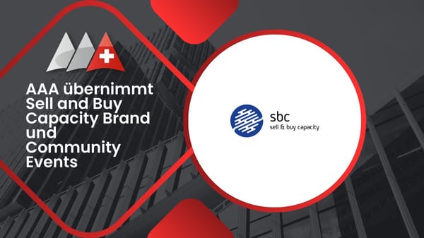 AAA Sales & Management GmbH setzt ein starkes Zeichen für die Zukunft der Schweizer Wholesale-Telekommunikationsbranche.